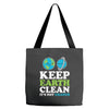keep earth clean it's not uranus kawaii planets Tote Bags
