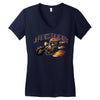 ride it like you stole it Women's V-Neck T-Shirt