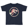 Jurassic Park Floral Toddler T-shirt