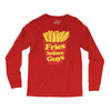 fries before guys Long Sleeve Shirts