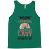 camping lady Tank Top