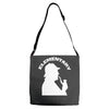 sherlock holmes homage elementary icons Adjustable Strap Totes