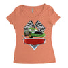 chick hicks Women's Triblend Scoop T-shirt