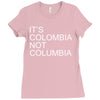 it's colombia not columbia Ladies Fitted T-Shirt