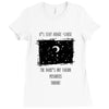 Stay Awake (f95) Ladies Fitted T-Shirt