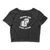 blow me for luck casino Crop Top