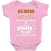 Gemini Hated By Many Wanted By Plenty Disliked By Some Confronted By N Baby Onesie