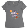 Milky Way Women's Triblend Scoop T-shirt