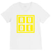 rude V-Neck Tee