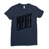 pop off street Ladies Fitted T-Shirt