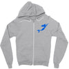 mermaid mom pocket Zipper Hoodie