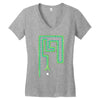 snake Women's V-Neck T-Shirt