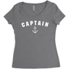 Captain Women's Triblend Scoop T-shirt