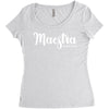 maestra Women's Triblend Scoop T-shirt