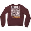 Strong Independent Motivated Gemini Crewneck Sweatshirt