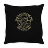 rock flag eagle national park Throw Pillow
