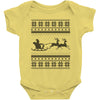 ugly santa claus Baby Bodysuit