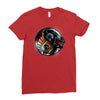 daft yin yang Ladies Fitted T-Shirt