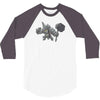 overwatch reinhardt cute 3/4 Sleeve Shirt