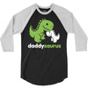 daddysaurus dinosaur dino 3/4 Sleeve Shirt