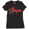 hope inspiration Ladies Fitted T-Shirt