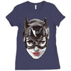 catwoman Ladies Fitted T-Shirt
