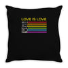 lightsaber rainbow Throw Pillow