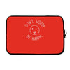 dont worry be happy Laptop sleeve