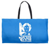 a woman's place is in the resistance Weekender Totes