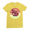 evangelion Ladies Fitted T-Shirt