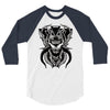 demon wolf 3/4 Sleeve Shirt