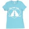 valentine's day love cats Ladies Fitted T-Shirt