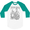 the walking dead tv show daryl and merle dixon brothers zombies 3/4 Sleeve Shirt