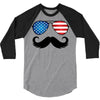 america 3/4 Sleeve Shirt