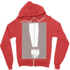 exclamation box Zipper Hoodie
