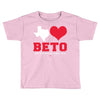 Texas Loves Beto Toddler T-shirt