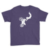 motocross motor bike motorrad cross biker freestyle mx sx baja Youth Tee