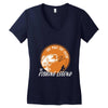 the man the myth the fishing Women's V-Neck T-Shirt