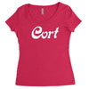 cort guitars new Women's Triblend Scoop T-shirt