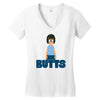 butts Women's V-Neck T-Shirt