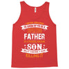 Super Cool Father Of A Freaking Awesome Son Tank Top
