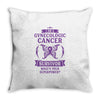I am a Gynecologic Cancer Survivor - What's Your Superpower? Throw Pillow