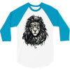 nerd  lion 3/4 Sleeve Shirt