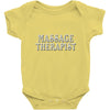 massage therapist Baby Onesie