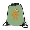 ugly ginger cookies pocket Drawstring Bags