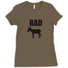 bad Ladies Fitted T-Shirt