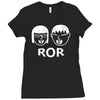ror Ladies Fitted T-Shirt