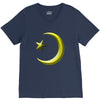 gay pride star and crescent V-Neck Tee
