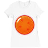 Dragon Ball 4 Star Ladies Fitted T-Shirt