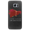 liver cancer awareness Samsung Galaxy S7 Edge Case